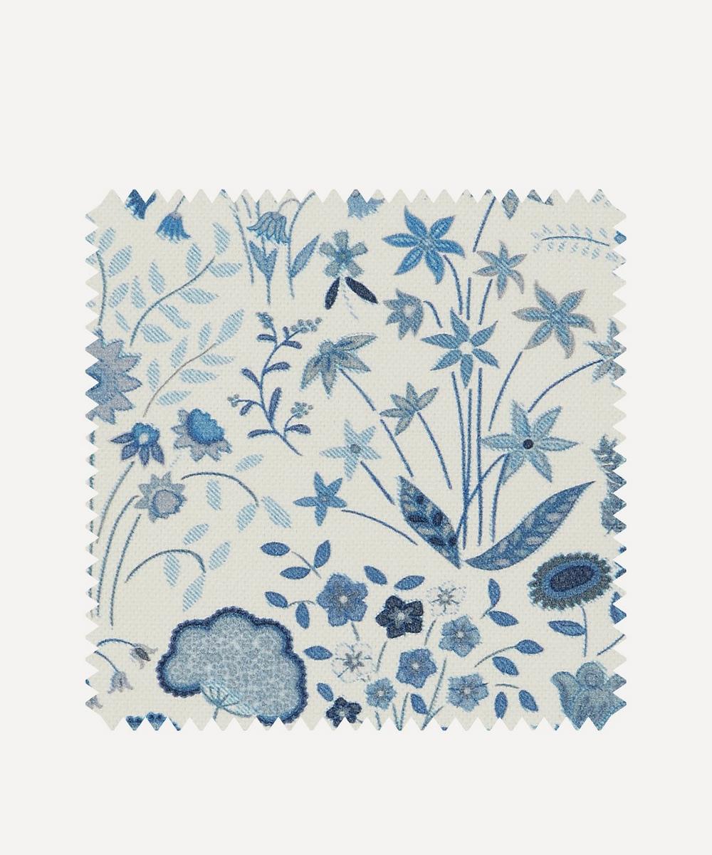 Fabric Swatch - Shepherdly Flowers Cotton in Lapis Liberty Fabrics