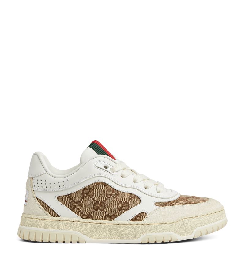 Gucci Canvas Re-Web Sneakers