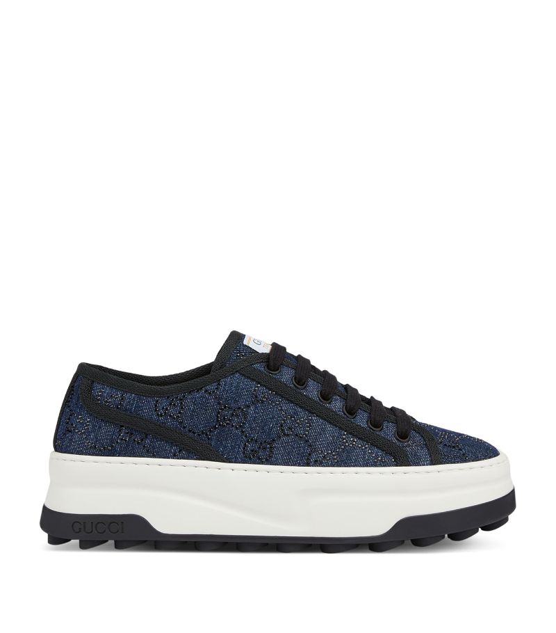Gucci Embellished Gg Tennis 1977 Sneakers