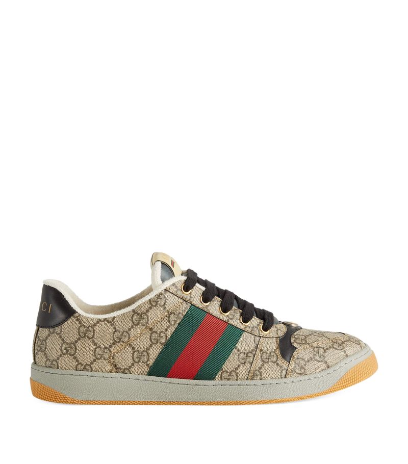 Gucci Gg Supreme Canvas Ace Sneakers