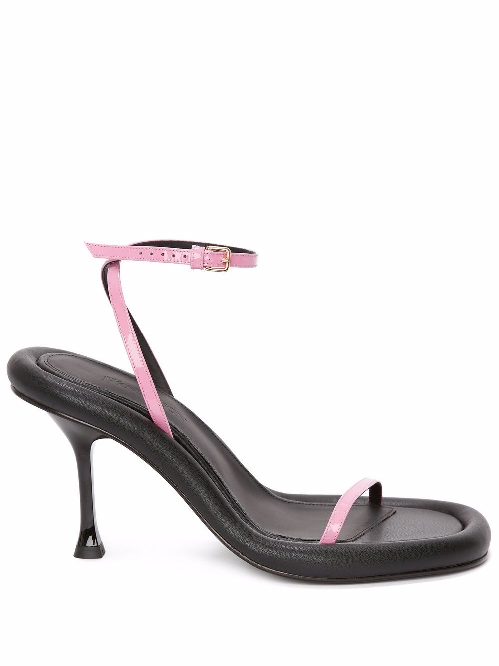 JW Anderson Bumper-Tube leather strappy sandals - Pink