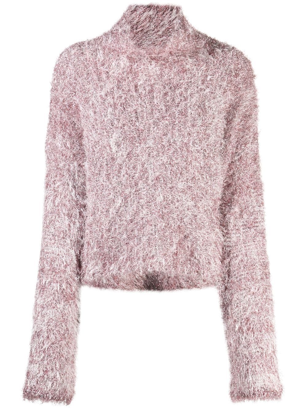 JW Anderson cut-out cropped jumper - Pink
