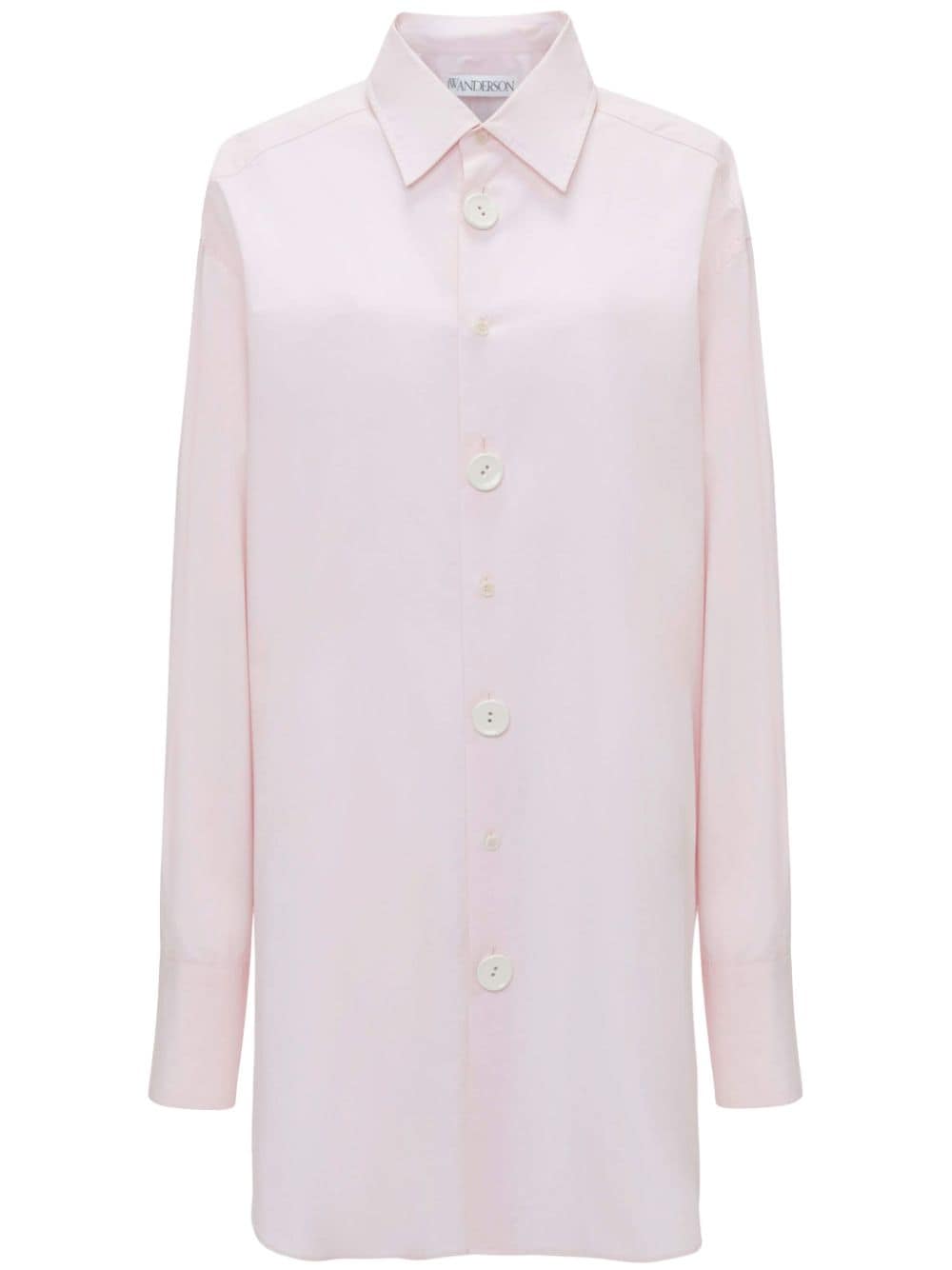 JW Anderson long-sleeve cotton shirt - Pink