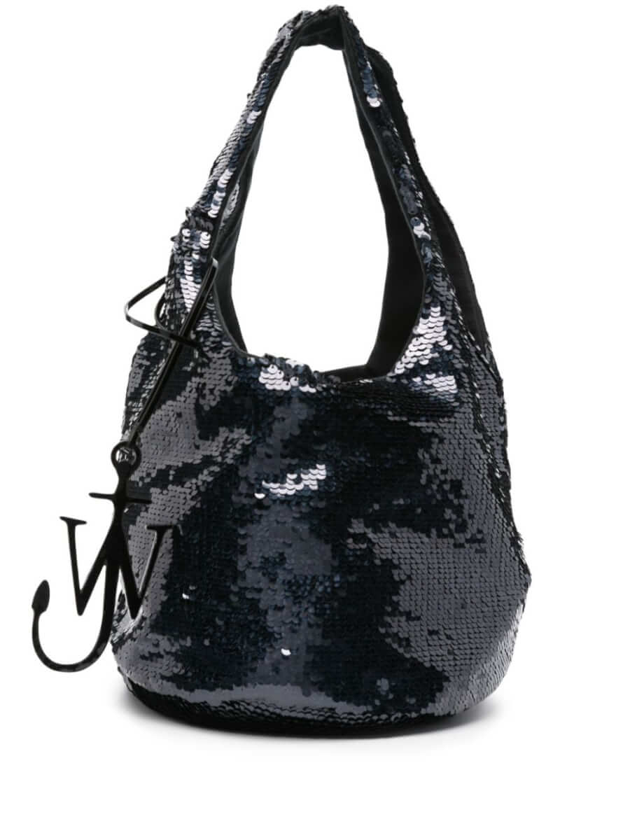 JW Anderson sequinned tote bag - Blue