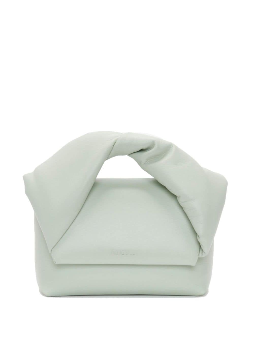 JW Anderson small Twister leather shoulder bag - Green