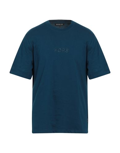 Michael Kors Mens Man T-shirt Deep jade Size XS Cotton