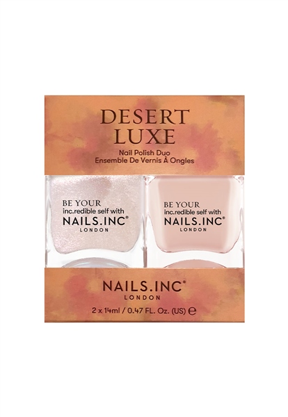 Nails.INC (US) Desert Luxe Nail Polish Duo