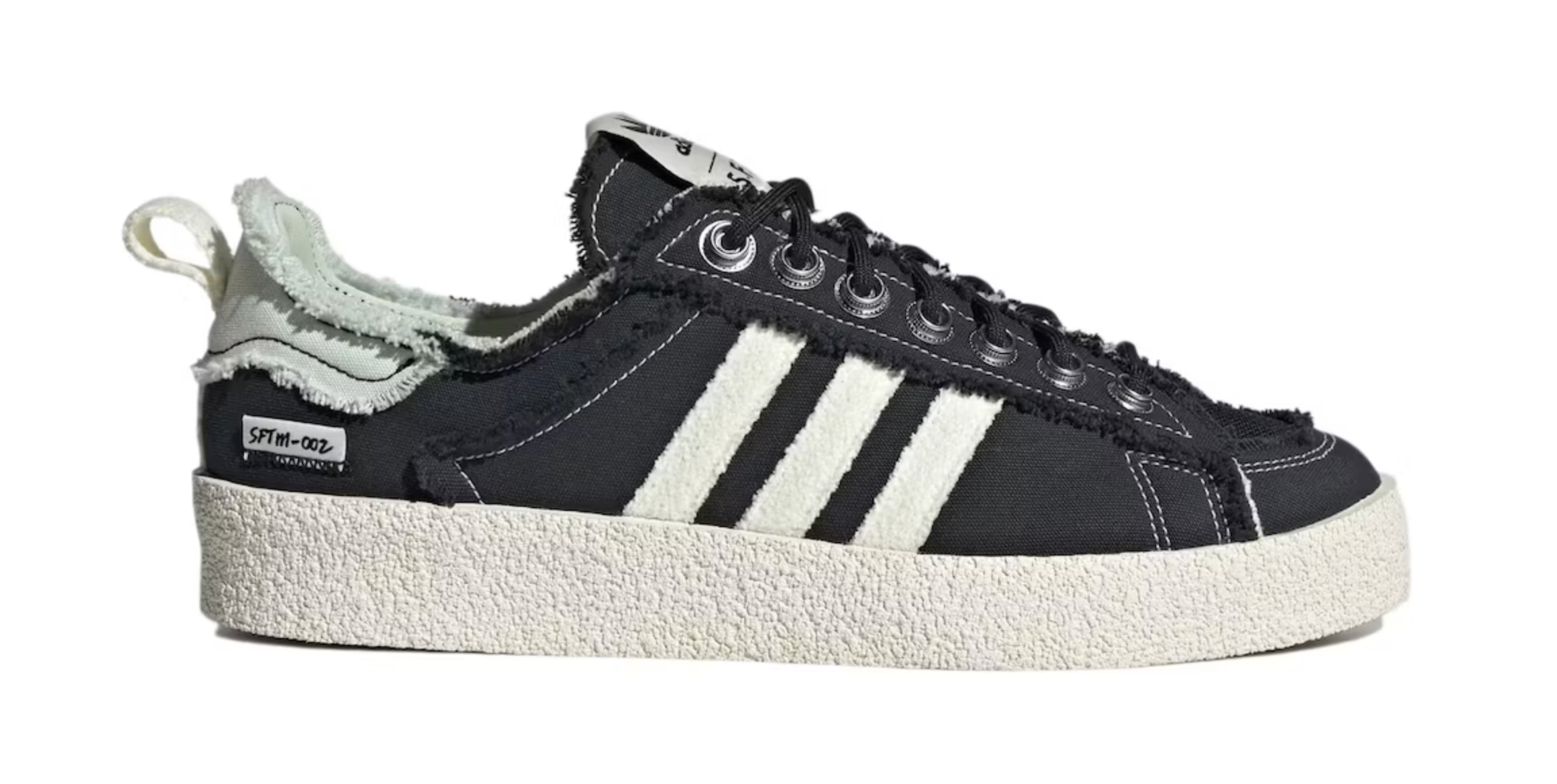 Adidas Campus 80S Song For The Mute Black - Size: UK 3.5 - EU 36 - Size: UK 3.5 - EU 36 -