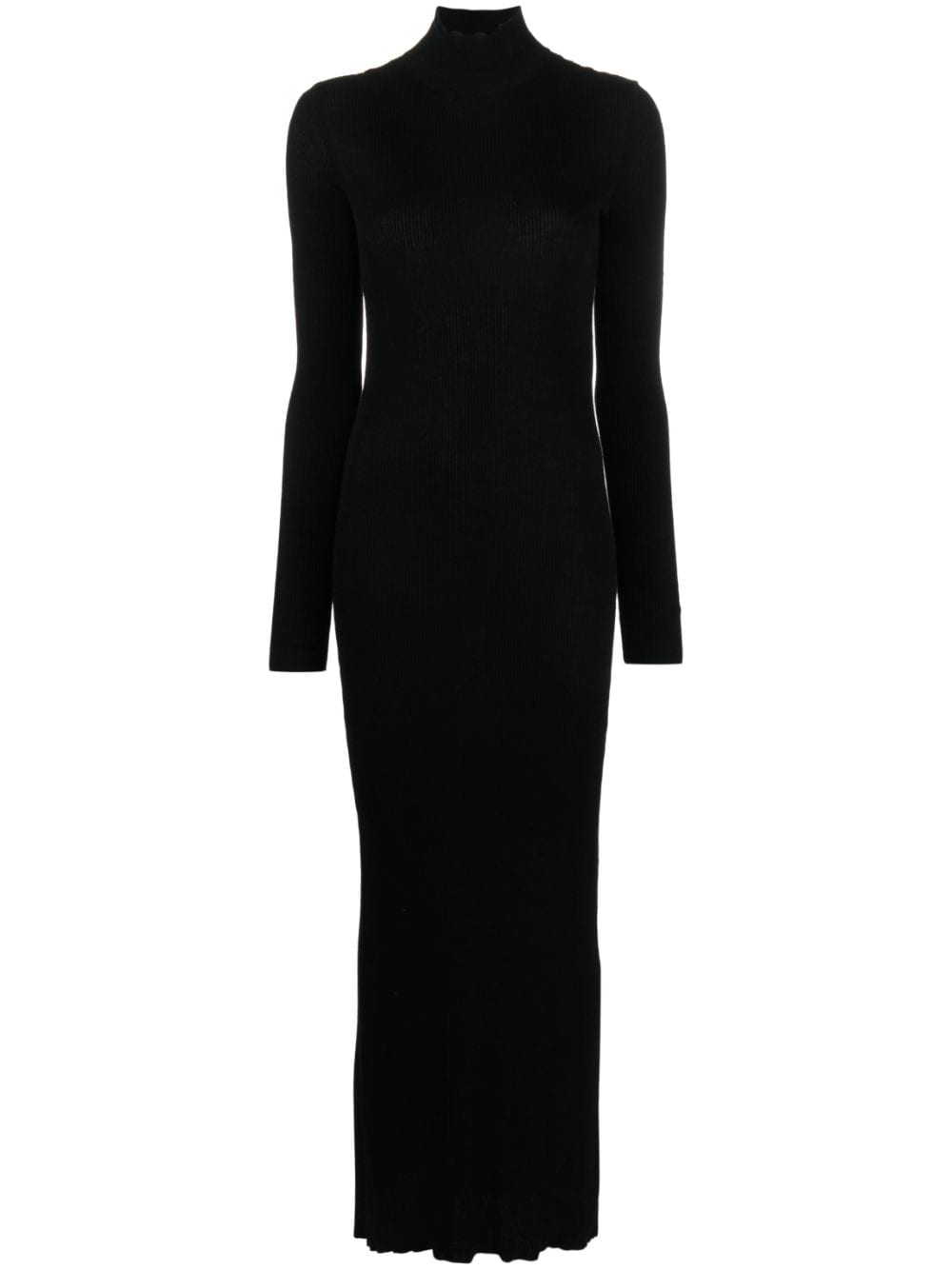 Balenciaga cotton maxi dress - Black