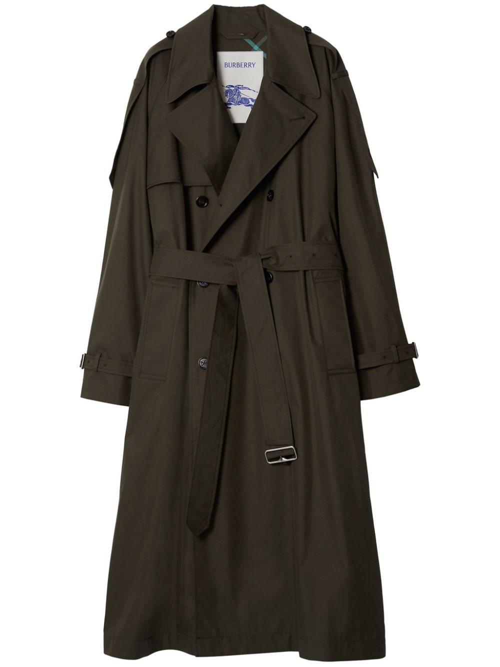 Burberry Castleford belted double-breasted trench coat - Brown