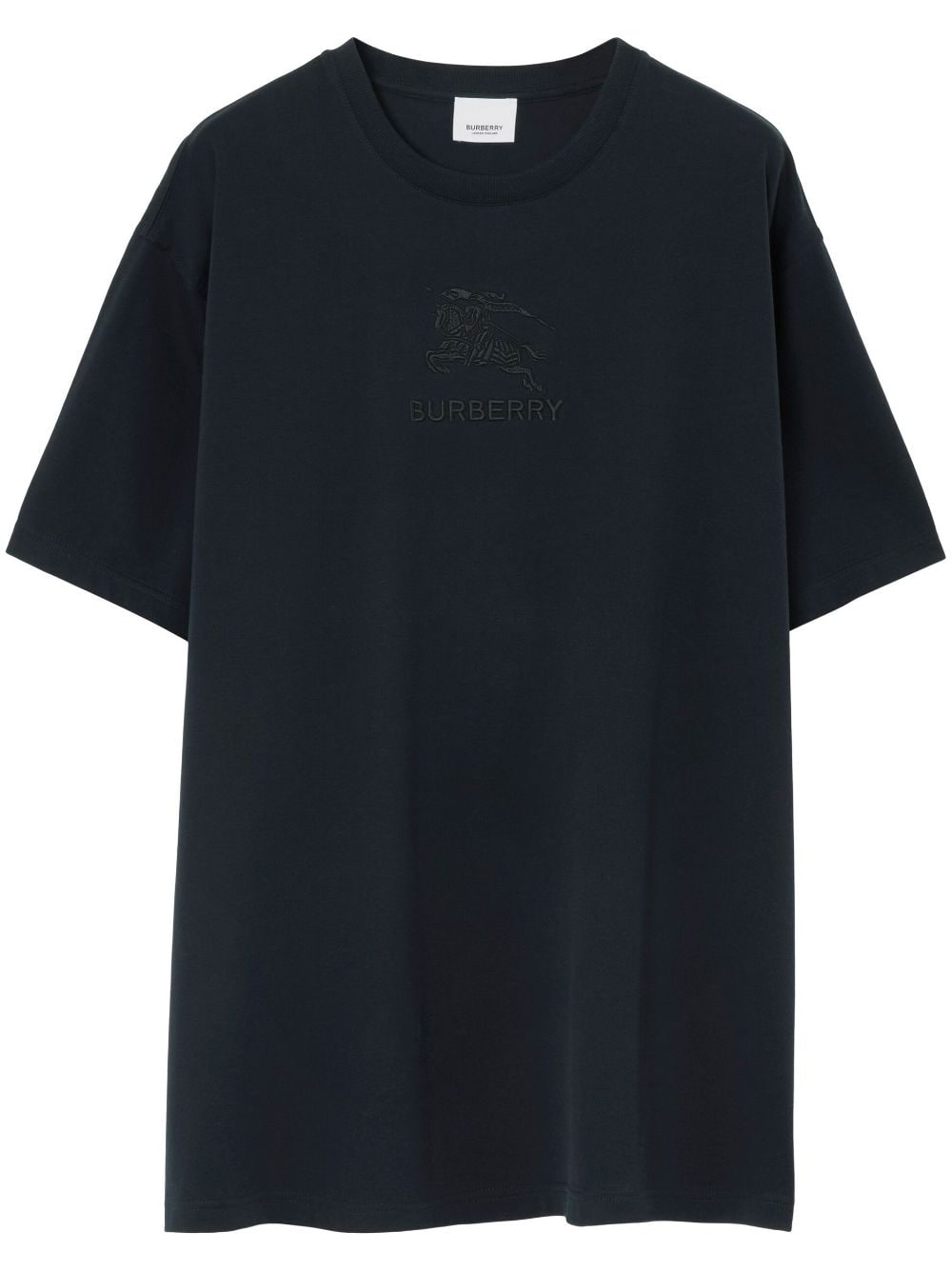 Burberry EKD cotton T-Shirt - Blue