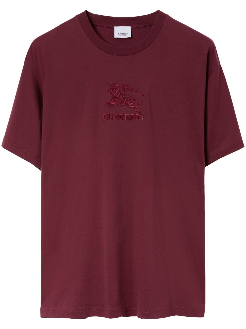 Burberry EKD cotton T-Shirt - Red
