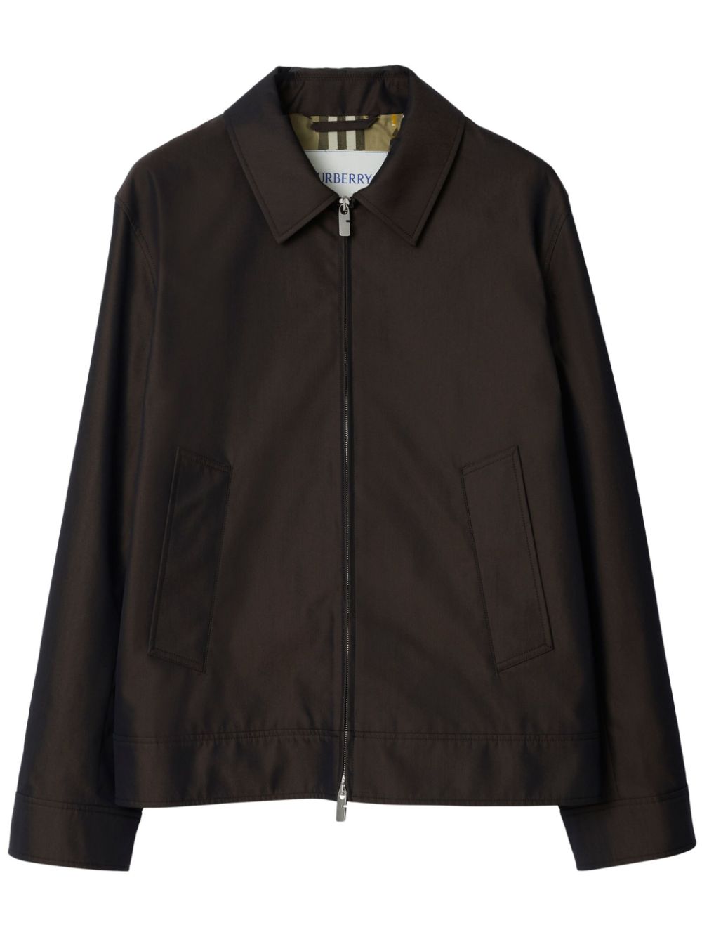 Burberry Harrington cotton shirt jacket - Brown