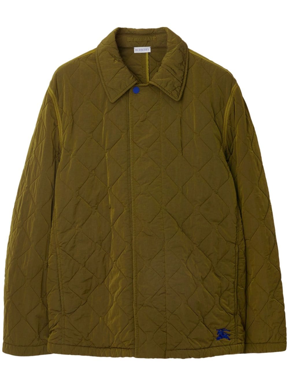 Burberry quilted long-sleeve jacket - Green