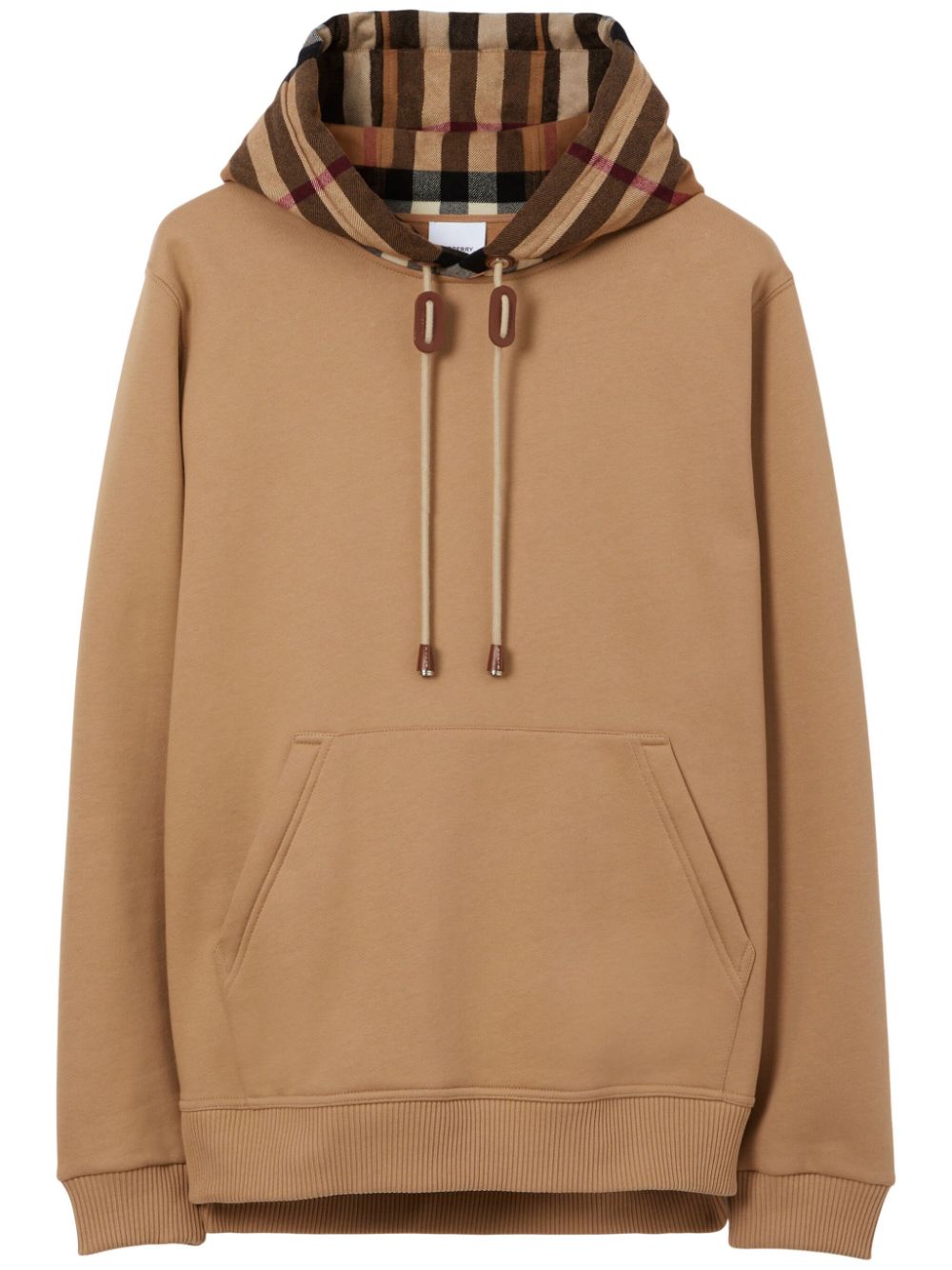 Burberry vintage-print hoodie - Brown