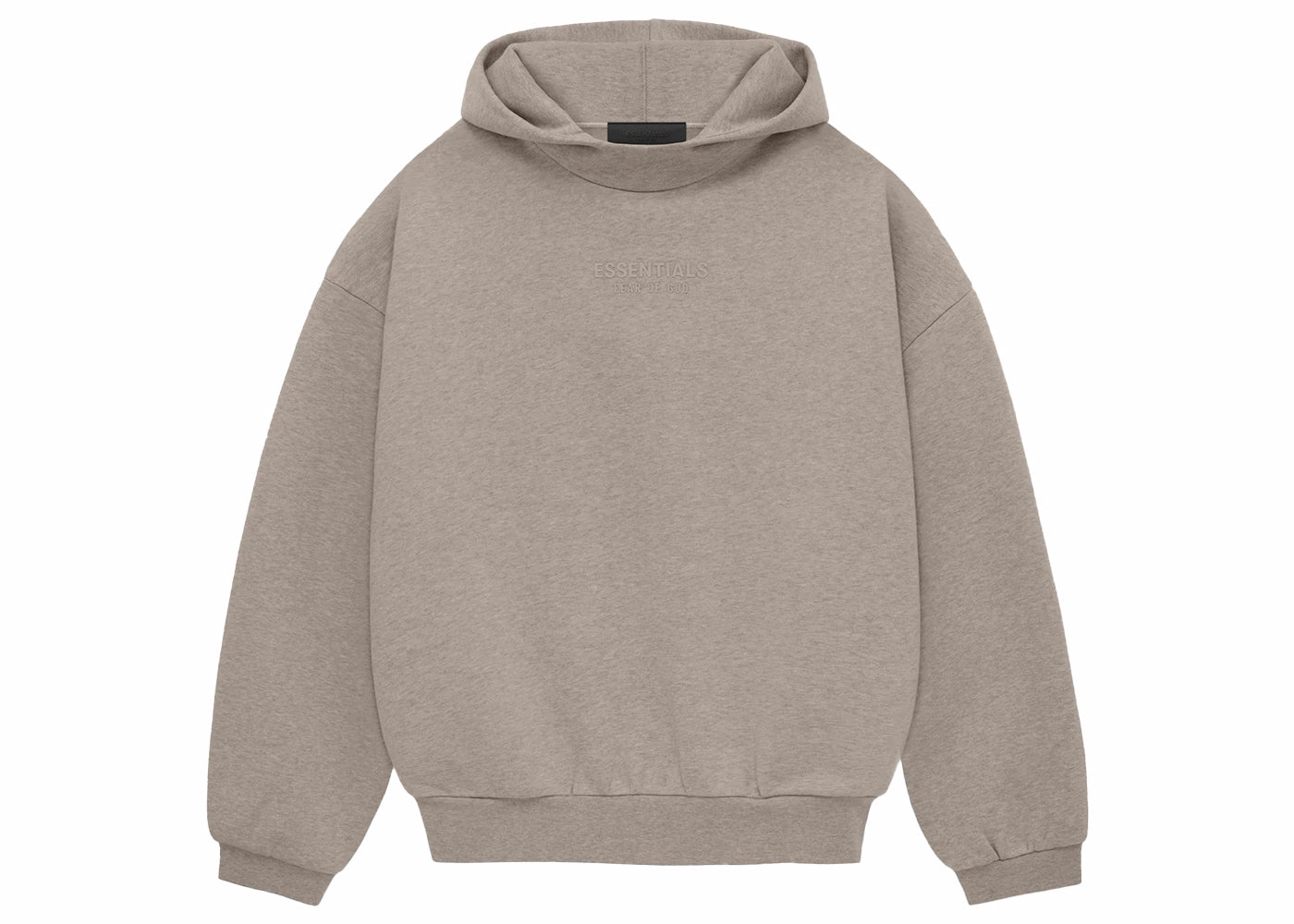 Fear Of God Essentials Hoodie Core Heather - Size: XL