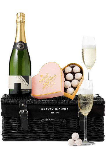 Harvey Nichols Champagne & Charbonnel Hamper