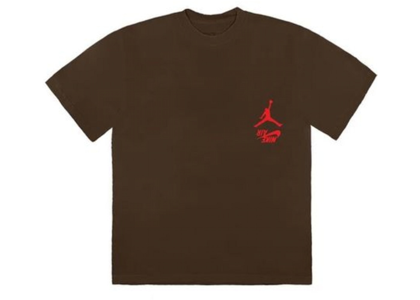Jordan Travis Scott Cactus Jack Highest Brown T-Shirt - Size: XL