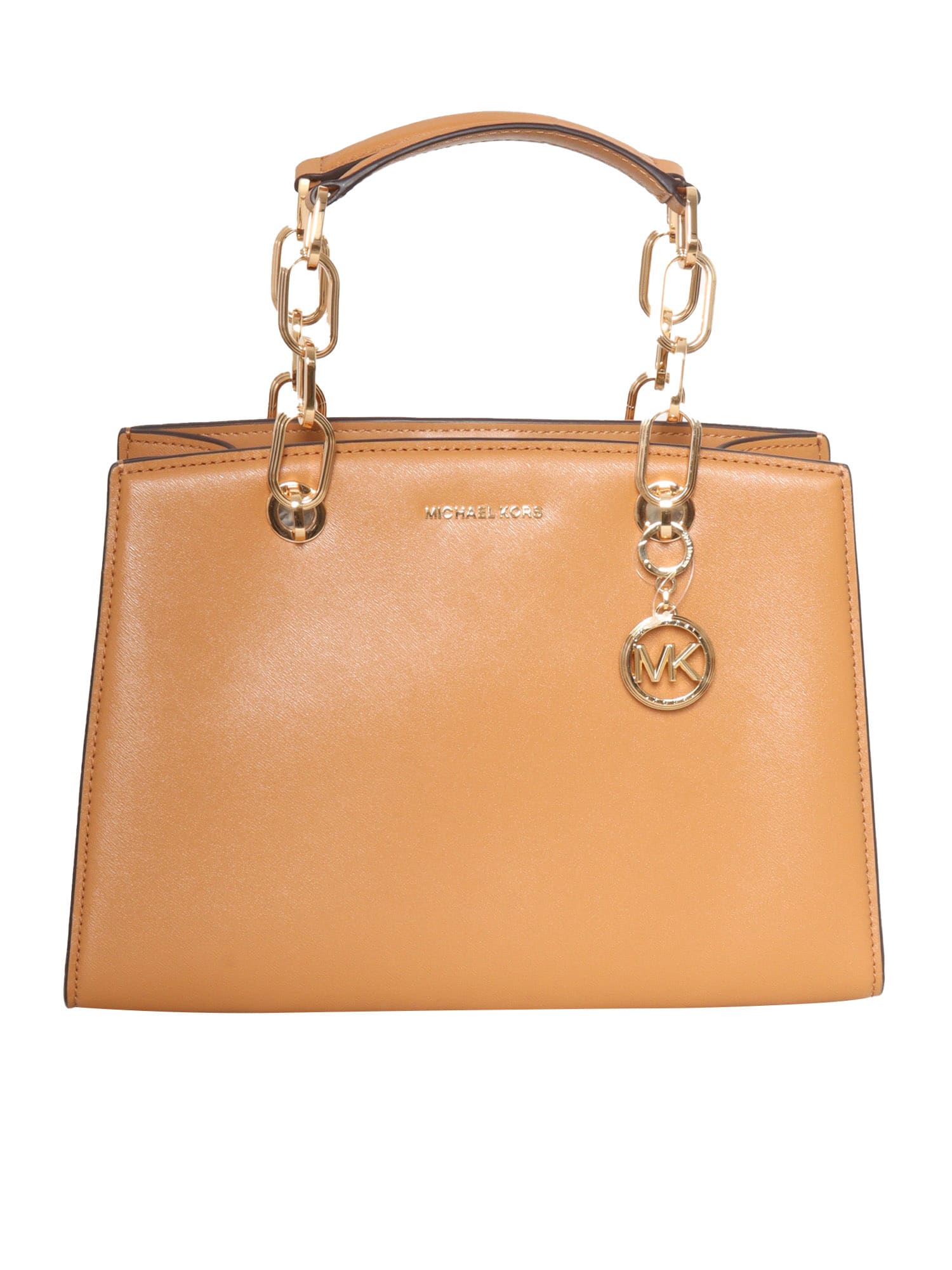 Michael Kors Tan-colored Leather Bag
