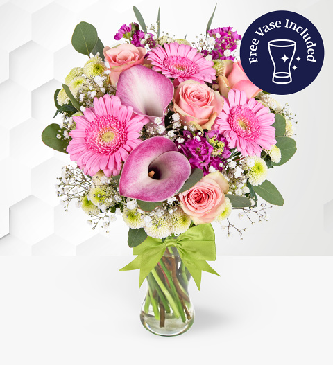 The June Bouquet with FREE Vase