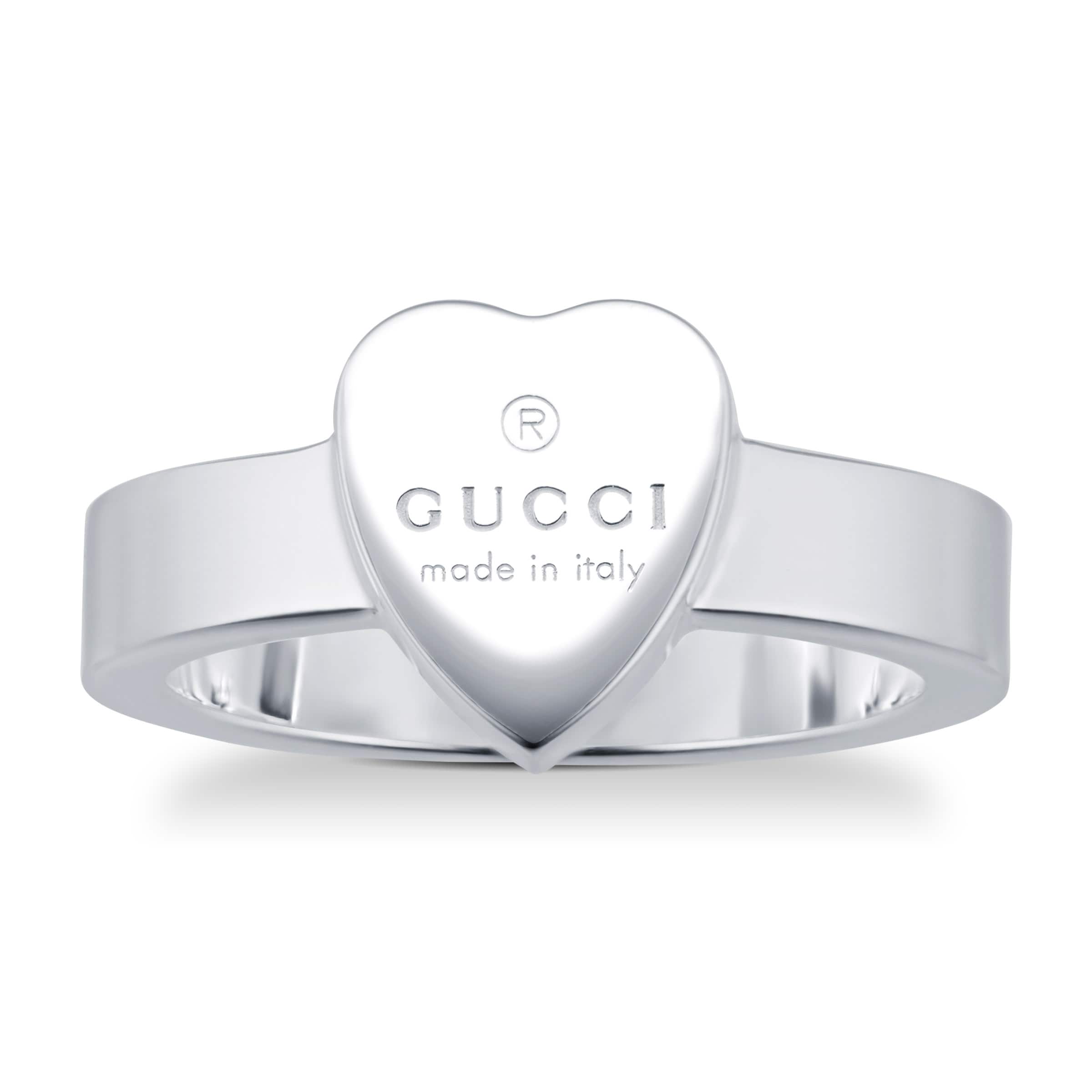 Trademark Silver Heart Ring - Ring Size K