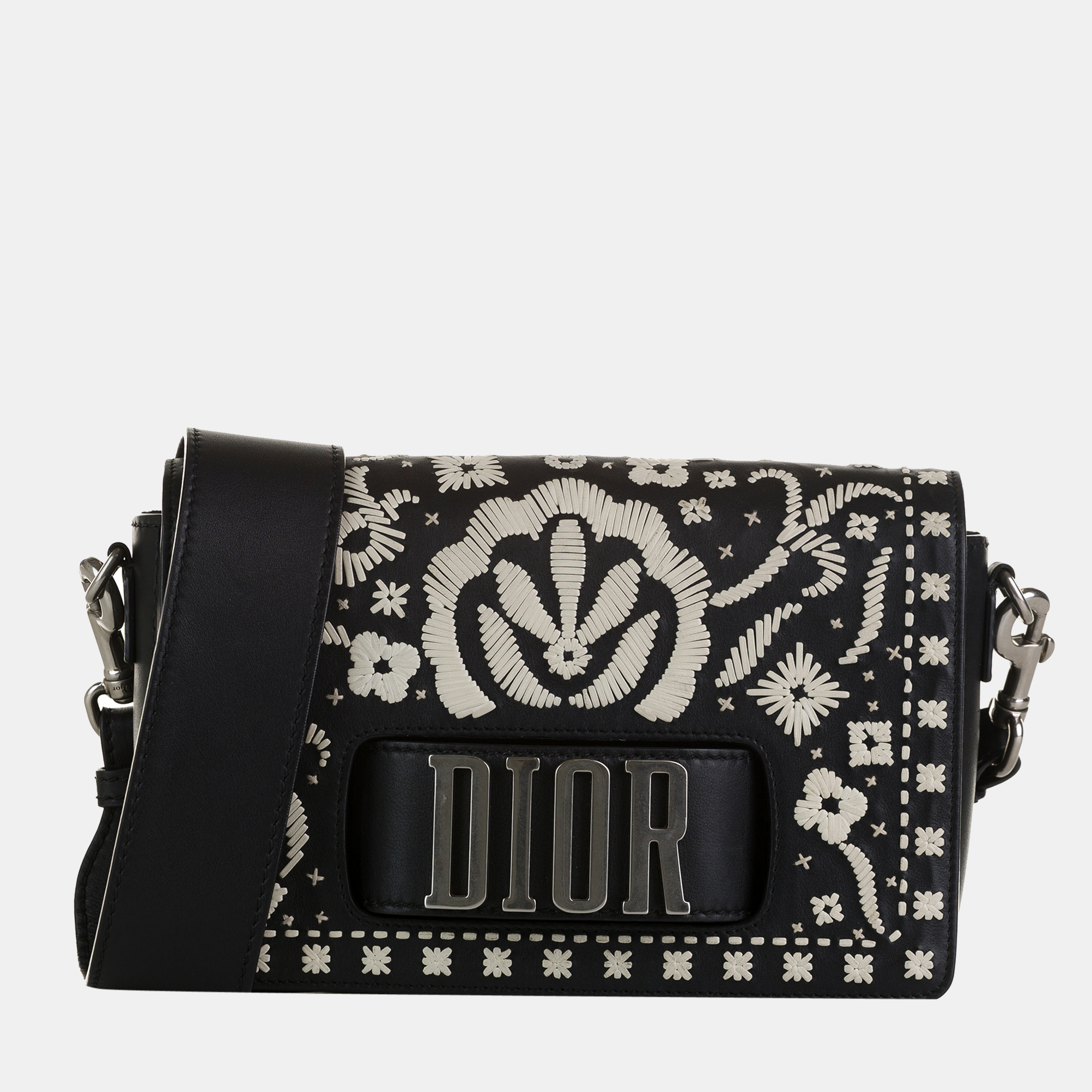 Dior Black JAdior Diorevolution Crossbody Bag