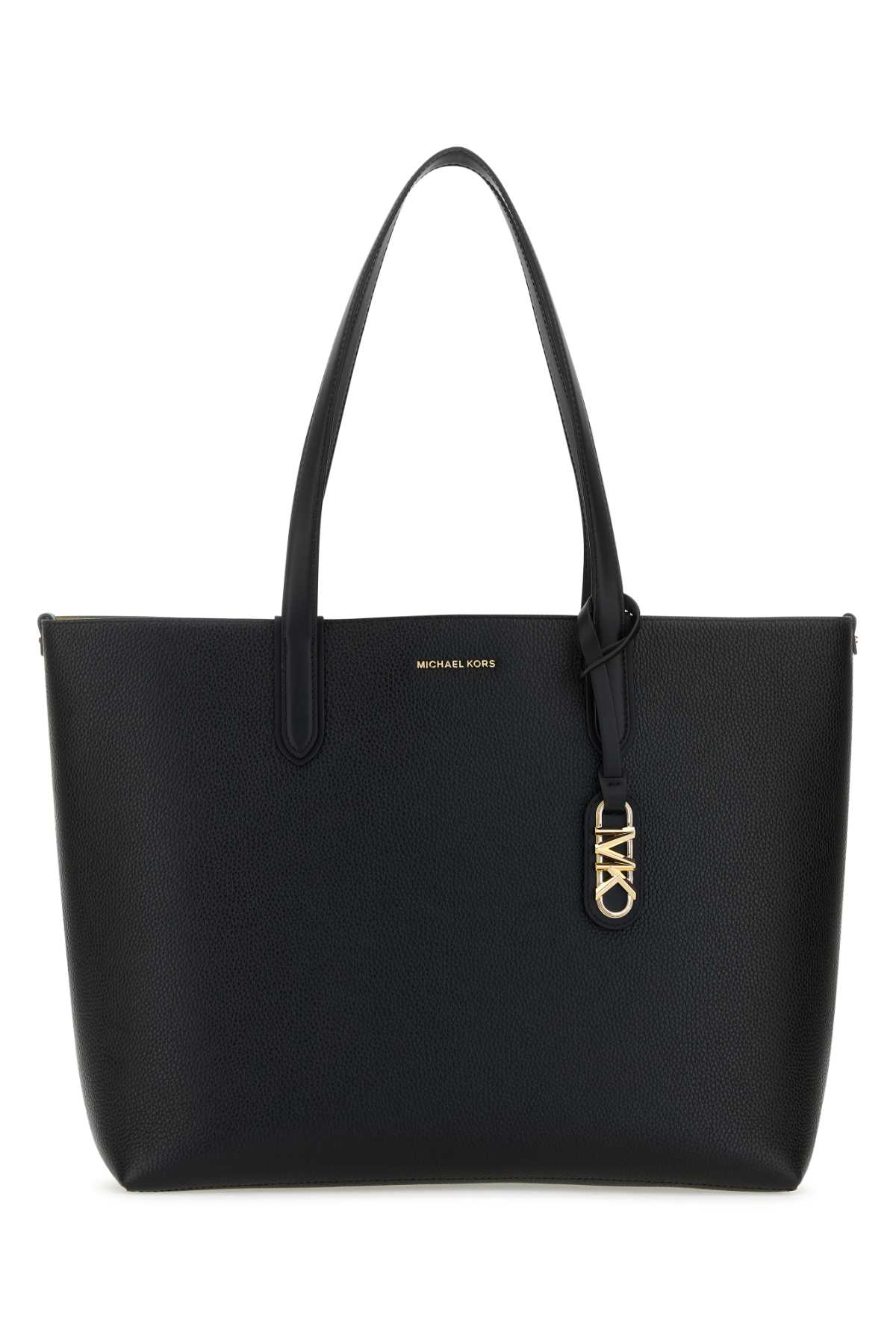 Michael Kors Black Leather Extra-large Eliza Shopping Bag