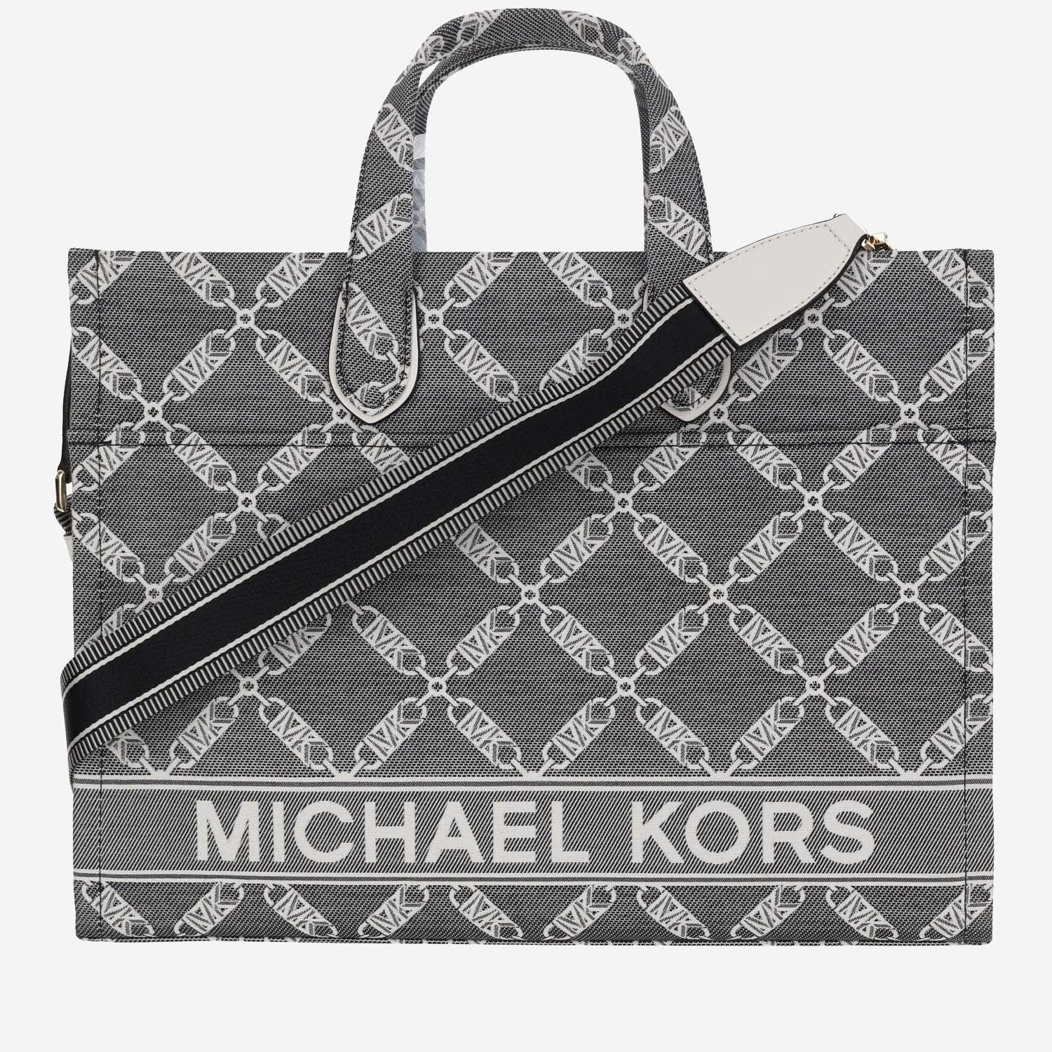Michael Kors Collection Gigi Bag Large Cotton Canvas