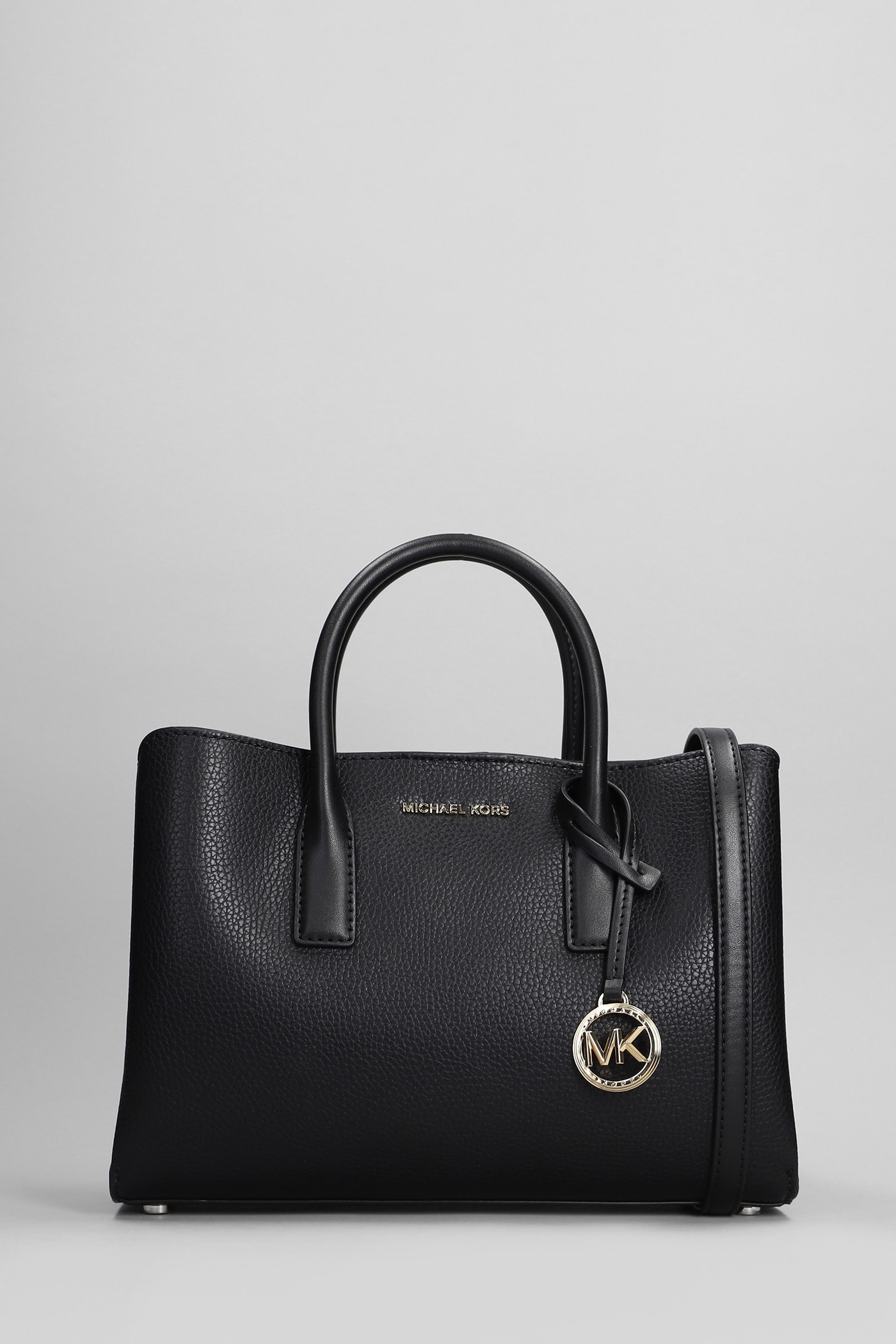Michael Kors Ruthie Shoulder Bag In Black Leather